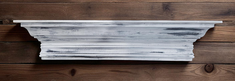 White shelf