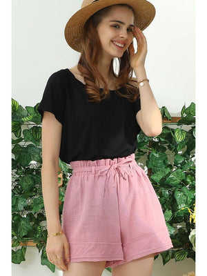 HIGH WAIST VINTAGE W/RAW CUT