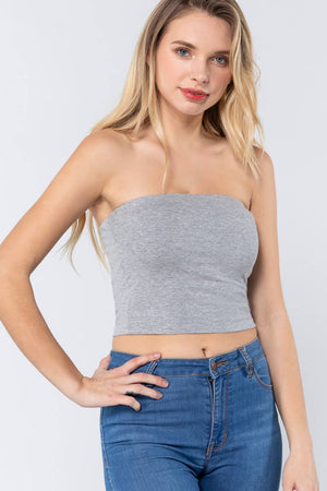 Fitted Crop Tube