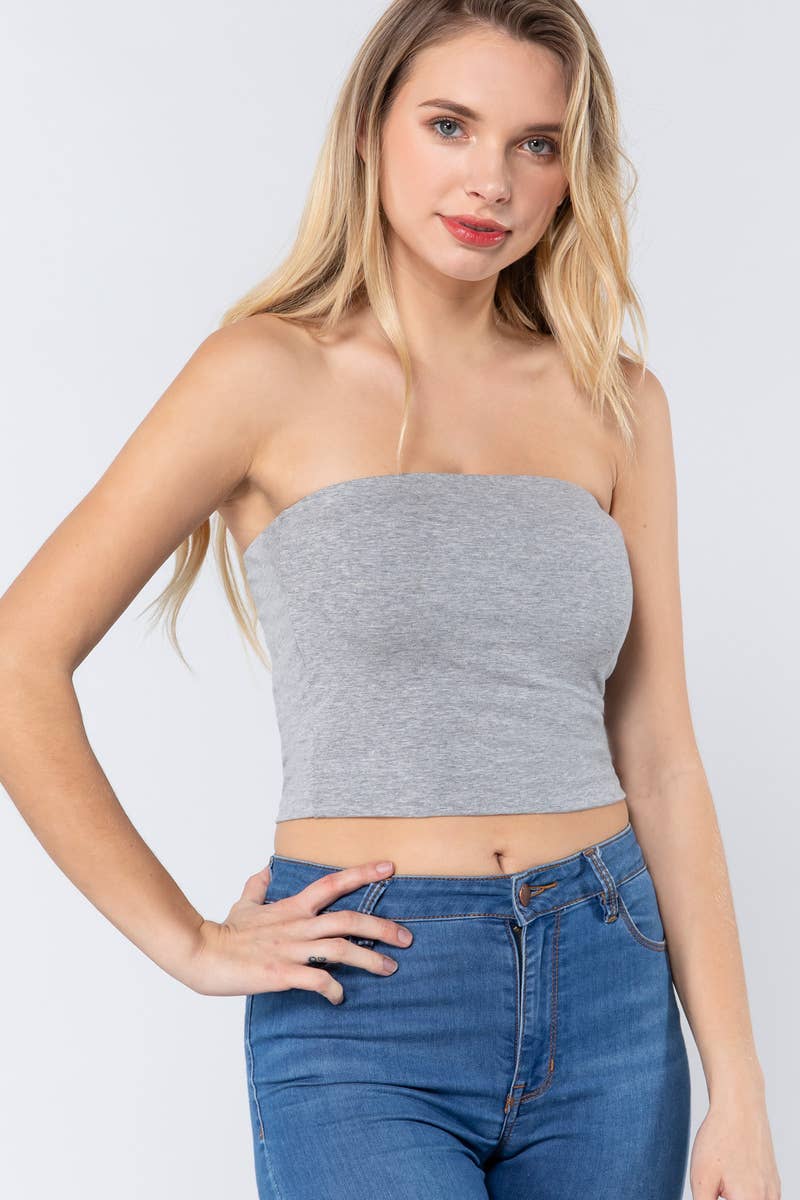 Fitted Crop Tube