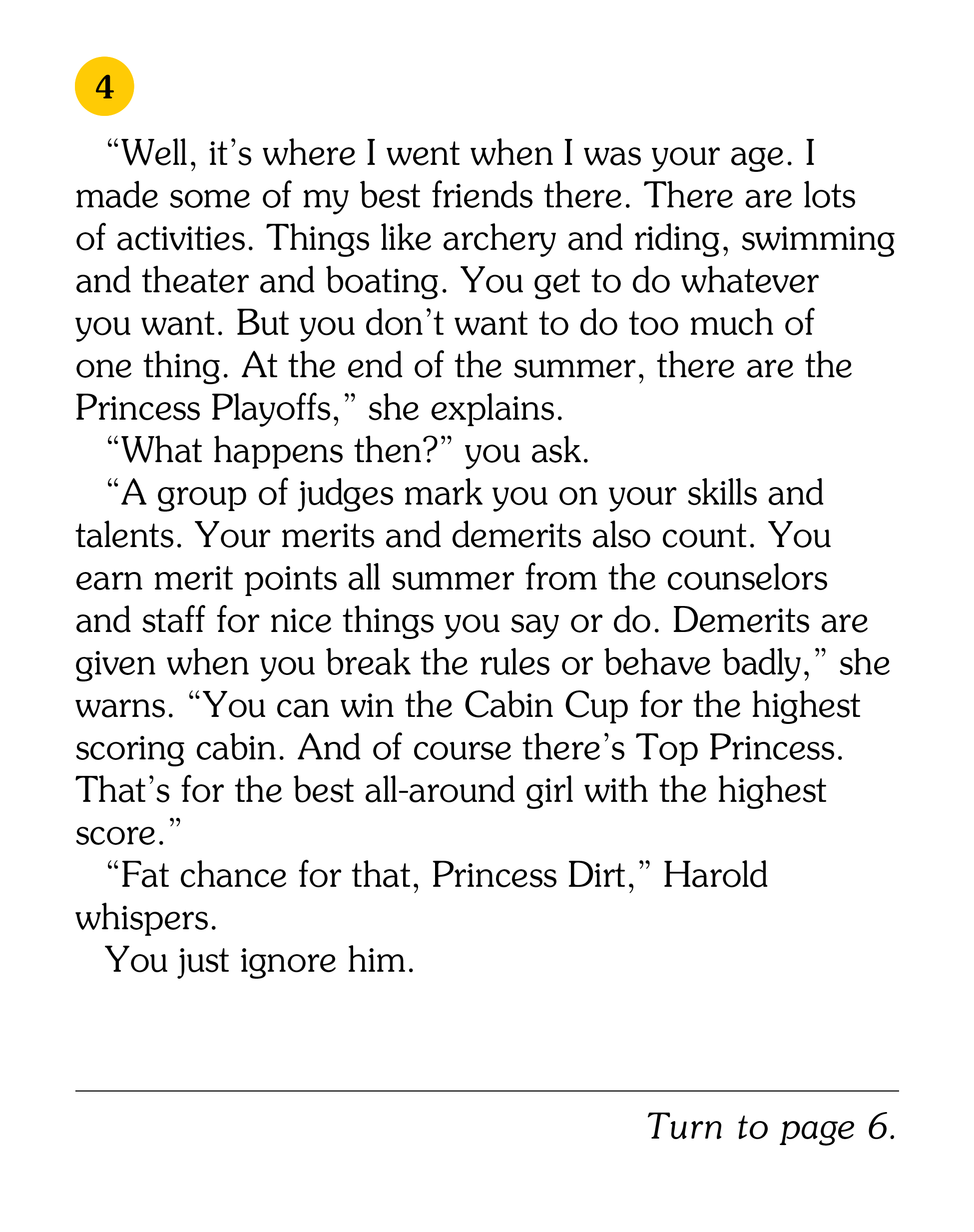 Princess Island, Children's Book
