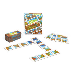 Picture Dominoes: Dino Game for Ages 3+