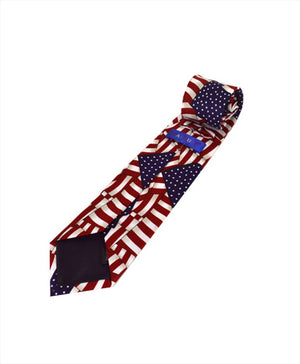 American Flag Novelty Tie