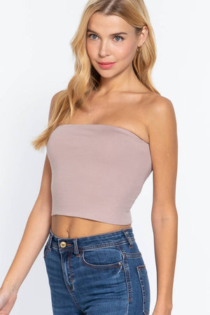 Fitted Crop Tube