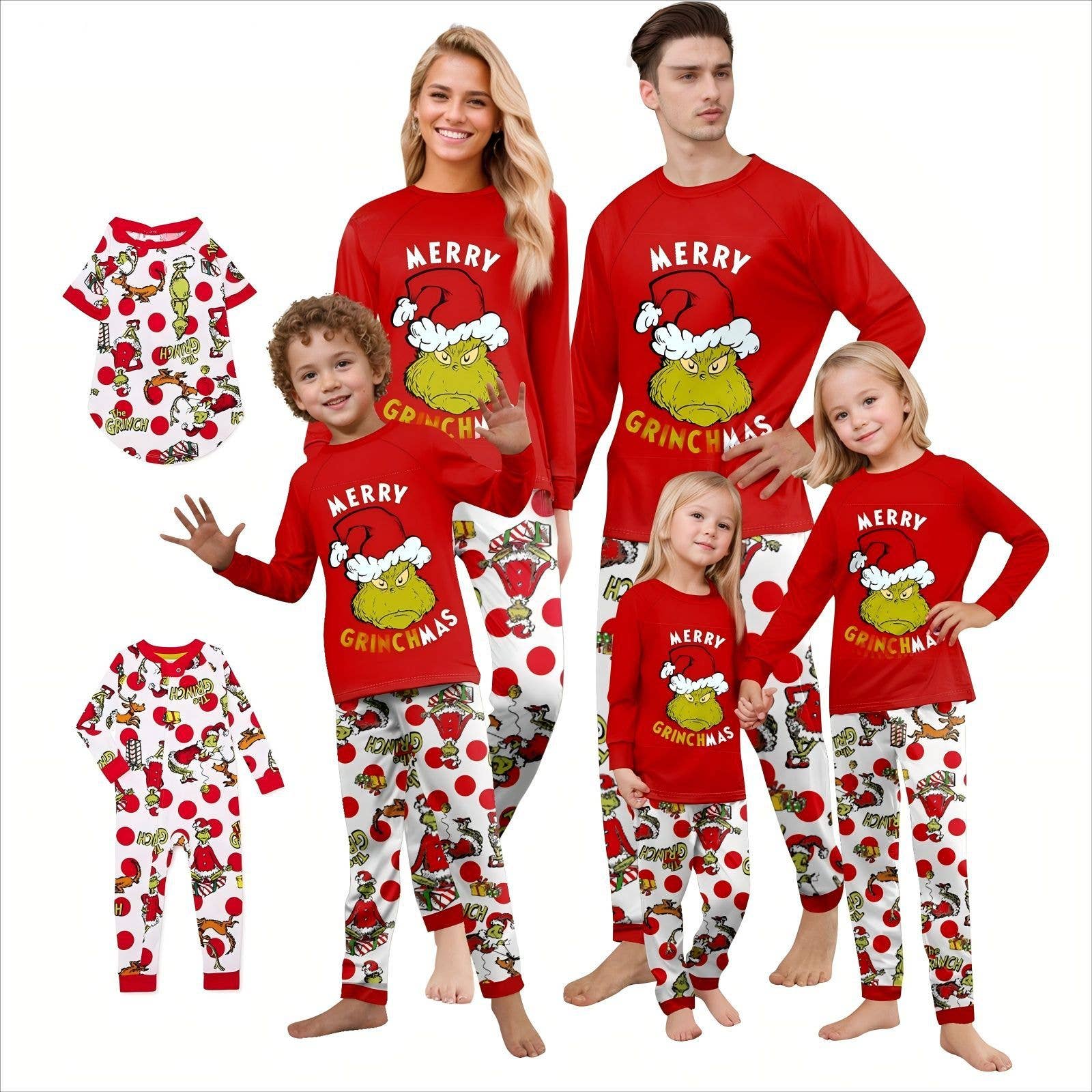 Grinch Pajama Set