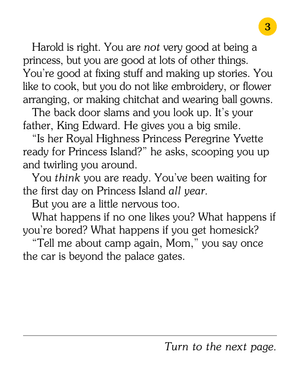 Princess Island, Children's Book