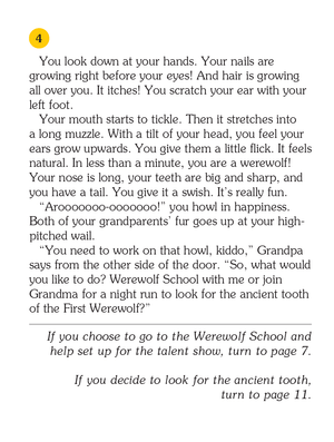 Your Grandparents Are Werewolves, Children's Book