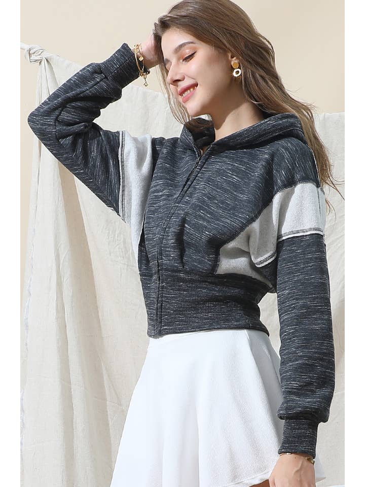CROP HOODIE