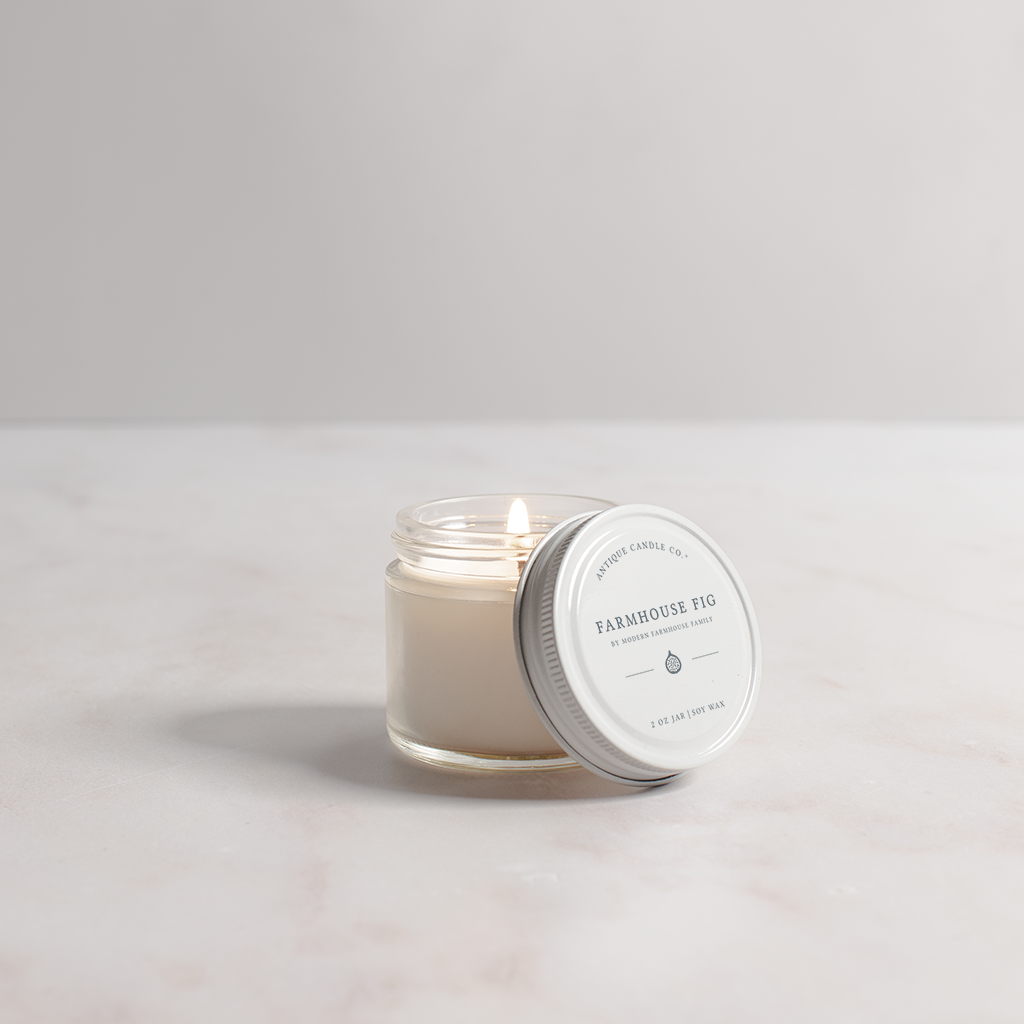 Farmhouse Fig - Soy Wax Mason Jar Candle