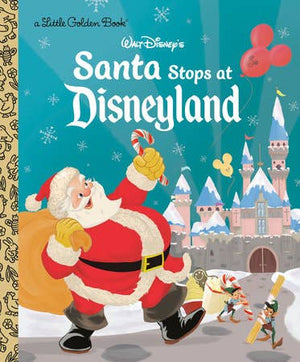 Santa Stops At Disneyland Lgb