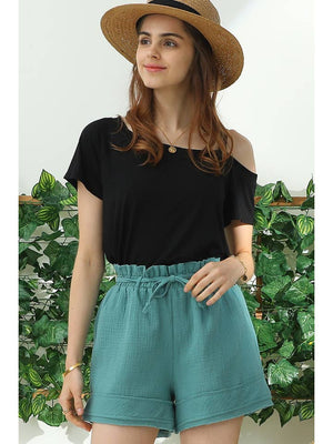 HIGH WAIST VINTAGE W/RAW CUT