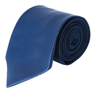 Poly Solid Satin Tie