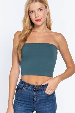 Fitted Crop Tube