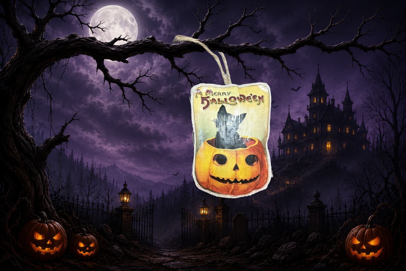 Halloween hangers/tray fillers