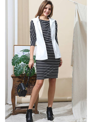 ZIP UP CASUAL VEST