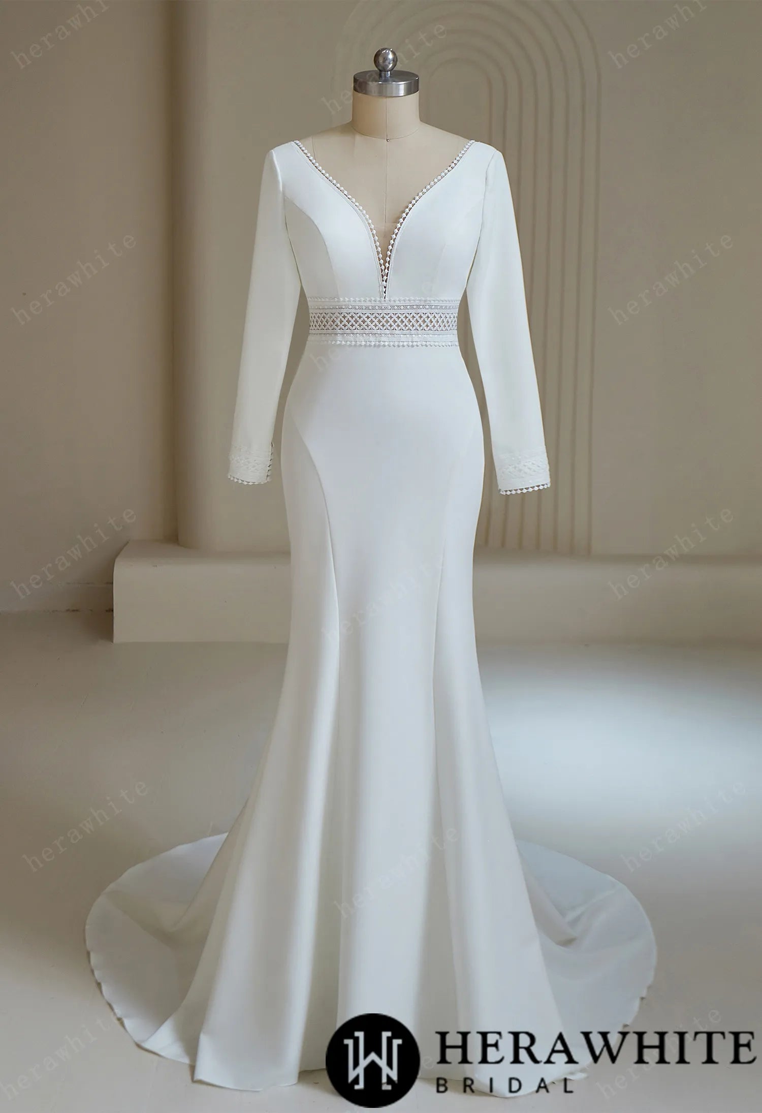 v-wire crepe mermaid bridesmaid dress Vera Wang Vw360453 WHITE By Vera Wang Size 12 Hand Wash Do Not Dry Clean Professional Spot Clean Only Off-Shoulder Crepe Mermaid Wedding Dress