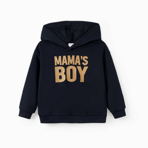 Mother and Son Causal Hoodie with Kangaroo Pocket
