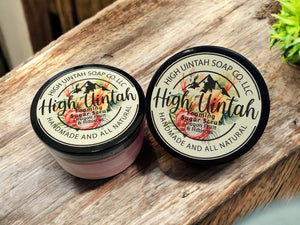 Foaming Sugar Scrubs