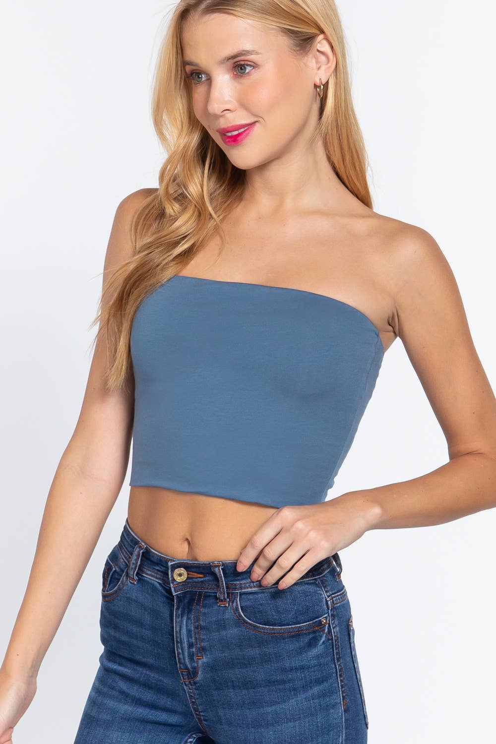Fitted Crop Tube