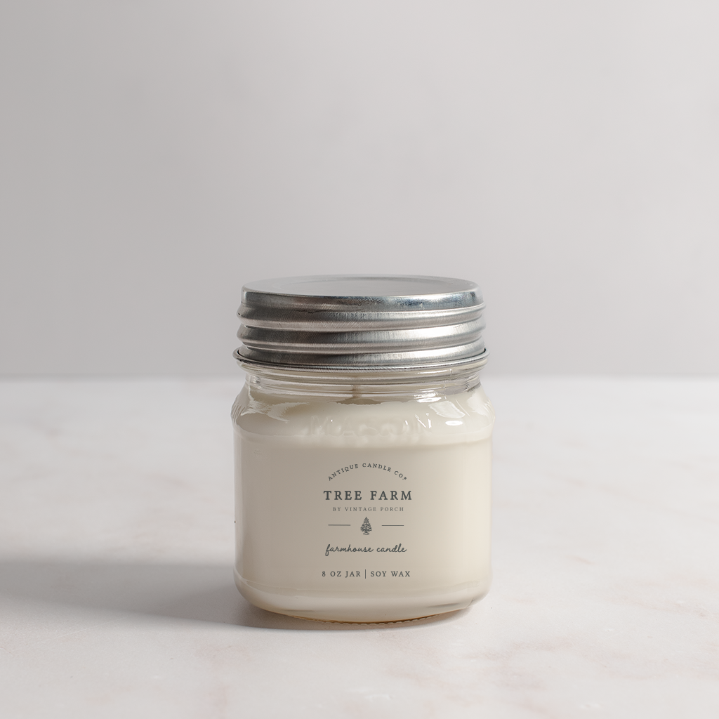 Tree Farm - Soy Wax Mason Jar Candle