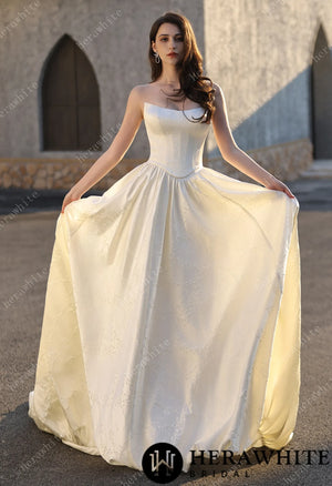 Captivating Composed Mermaid  And Ball Gown Silhouette Wedding Dresses HW3816A+B