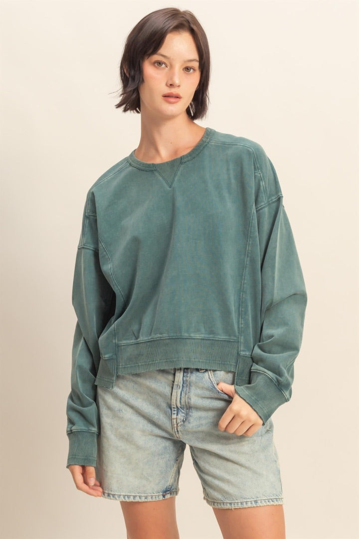 Hunter green Hyfve Sweatshirt, Medium