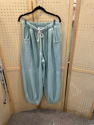 Sage green Hyfve Bottoms, Large