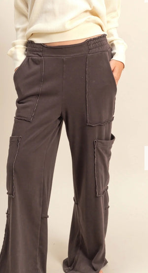 Brown Hyfve Sweatpants, Small