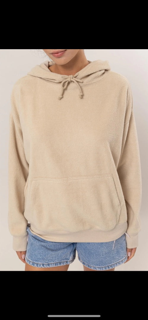 Cream Hyfve Oversized sweatshirt, Large