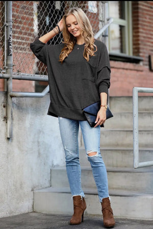 Black Zenana Sweater, S/M