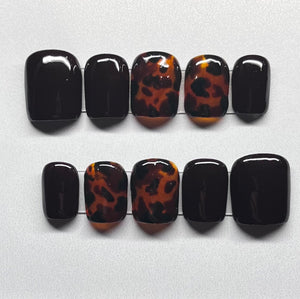 Dark Brown & Tortoise , Medium