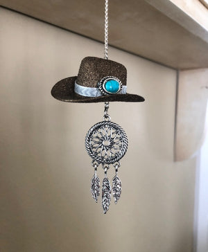 Brown car charm