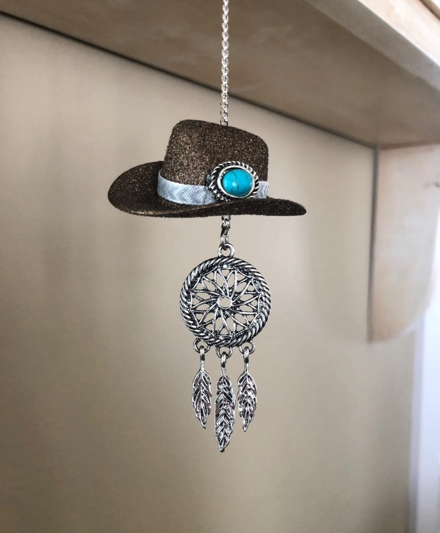 Brown car charm