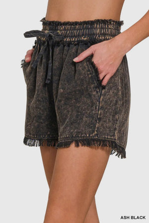 Ash black Zenana Bottoms, Small