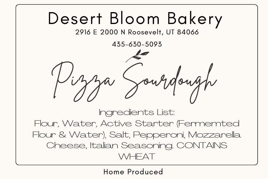Pizza Sourdough