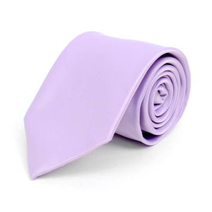 Poly Solid Satin Tie