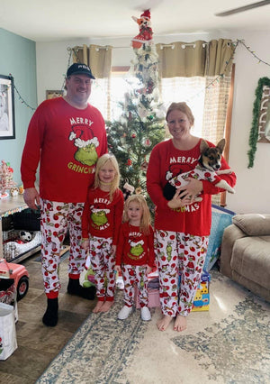 Grinch Pajama Set