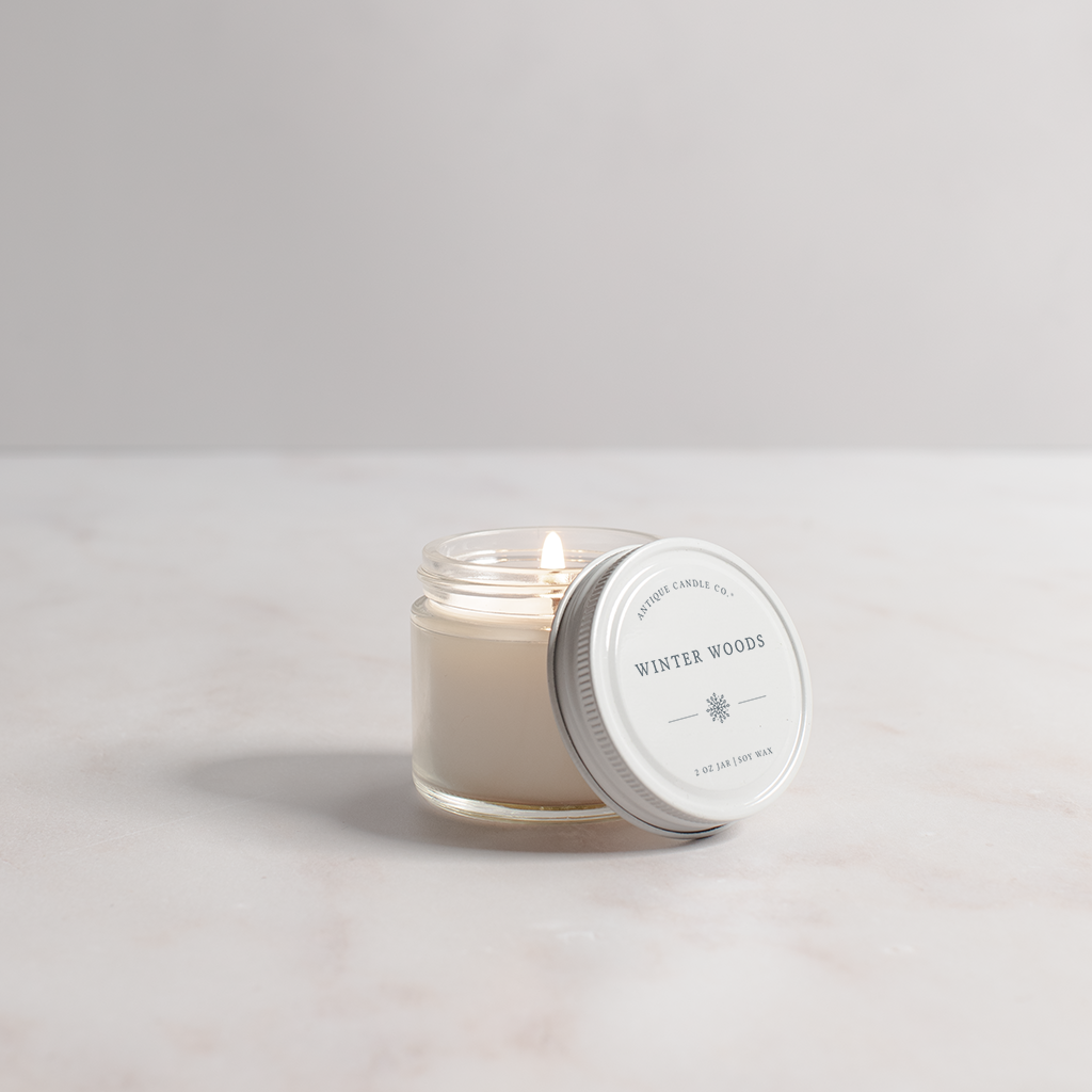 Winter Woods - Soy Wax Mason Jar Candle