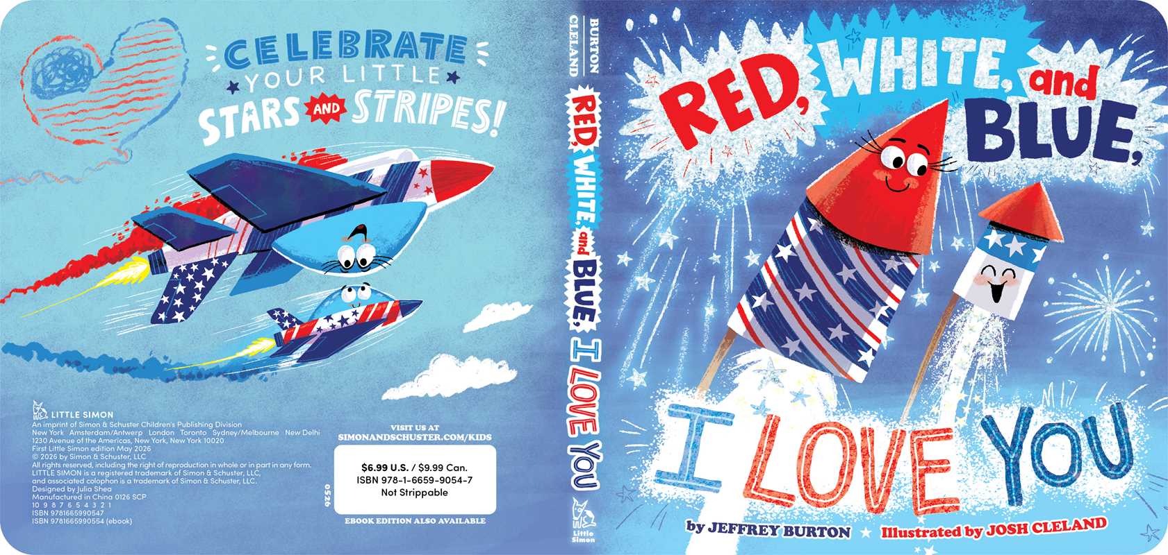 Red, White, and Blue, I Love You by Jeffrey Burton