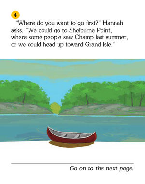 The Lake Monster Mystery, Children's Book