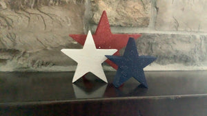 Wood  Rustic stars