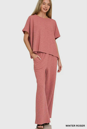 2piece lounge set  Winter rose