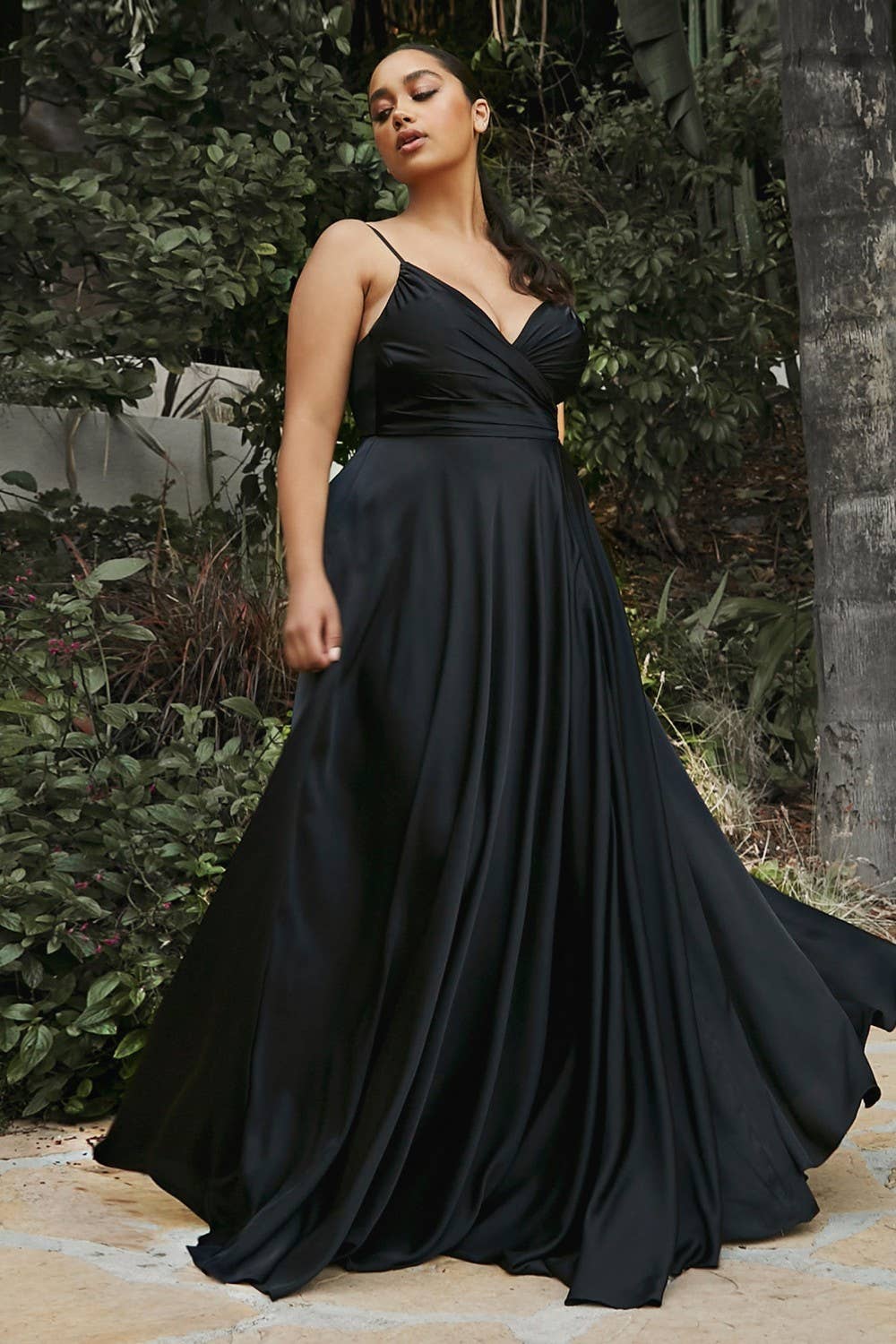Satin A-Line Sweetheart