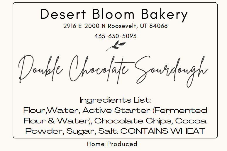 Double Chocolate Sourdough