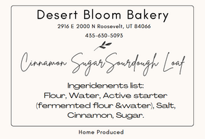 Cinnamon Sugar Soughdough