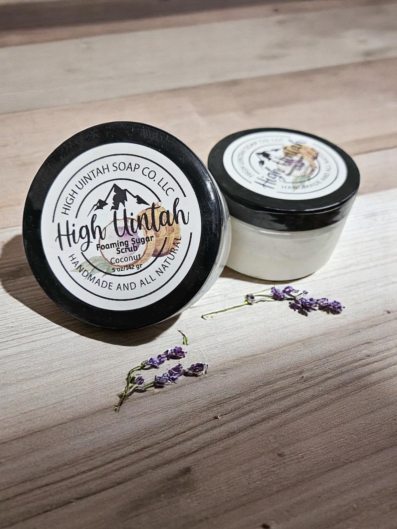 Foaming Sugar Scrubs