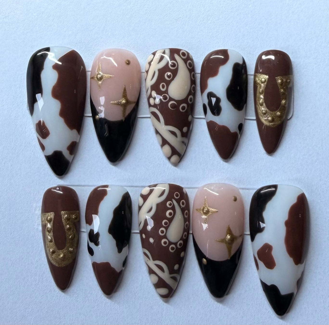 Western Cowprint & Bandana