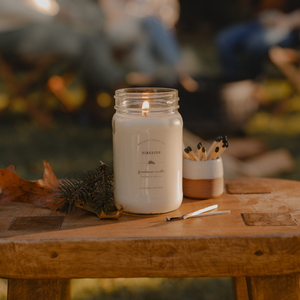Fireside - Soy Wax Mason Jar Candle