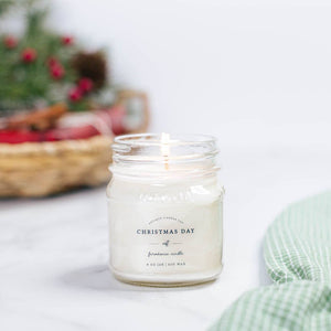 Christmas Day - Soy Wax Mason Jar Candle