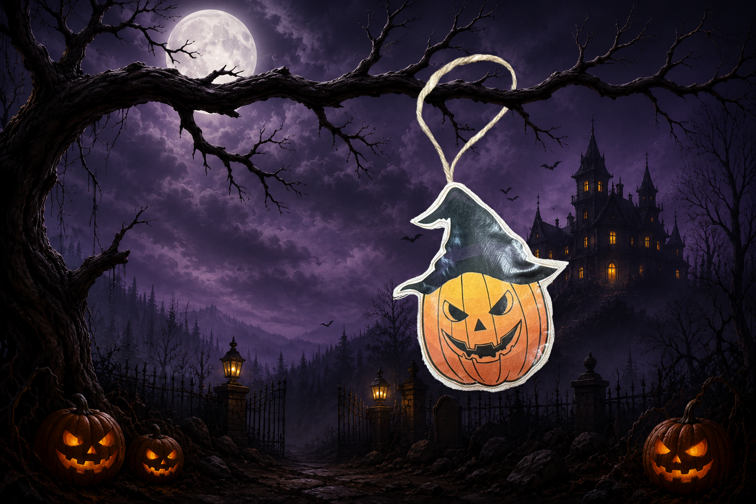 Halloween hangers/tray fillers